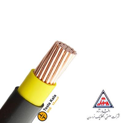 کابل مفتولی (زمینی) نمره 70×1 برند افشار نژاد خراسان ( صد متر )